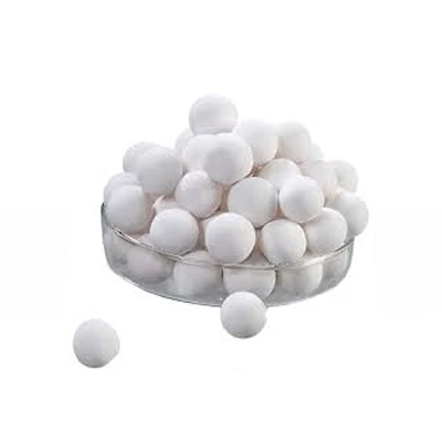 Tabelvormige aluminiumoxideballen