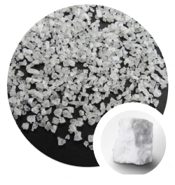 Witte gesmolten aluminiumoxide