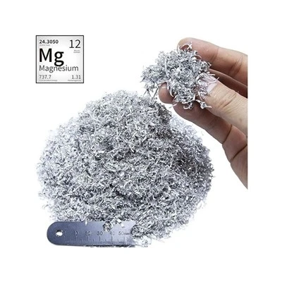 Productspecificatie Kwaliteit Industriële kwaliteit Gebruik/toepassing Industrieel verpakkingstype Zakverpakkingsgrootte 25 kg Chemische formule Mg+2 CAS-nummer 7439-95-4 Zuiverheid 99% Molaire massa 24,305 G/mol Formule Mg Productomschrijving Voldoet aan de steeds hogere eisen Van de klanten zijn wij betrokken bij het leveren van magnesiumdraaisels.